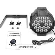 Eladó számlával, garanciával új fém házas 18x10 watt RGBW PAR lámpák