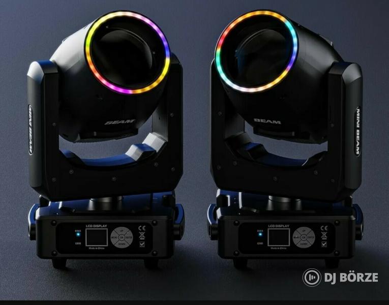 Eladó számlával, garanciával új 230 watt teljesítményű 7R robotlámpák rackekkel