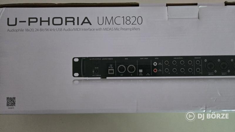 U-PHORIA UMC1821 Behringer USB/MIDI audio Interface