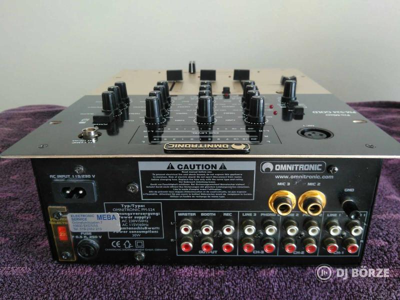 Omnitronic PM 524 gold