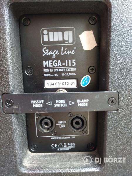 Monacor IMG MEGA-115 Hangfalpár.