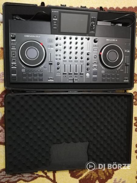 Denon Dj Sc live 4 + magma xxl rack