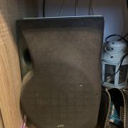 TEAC erősítő, 2db JVC hangfal, 2db mélyláda
