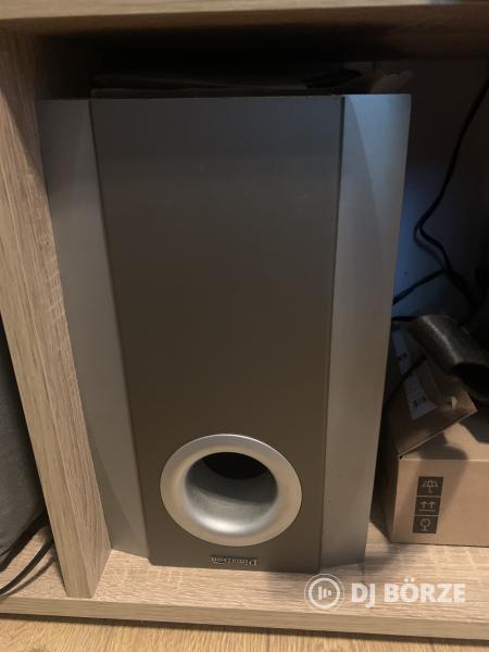 TEAC erősítő, 2db JVC hangfal, 2db mélyláda