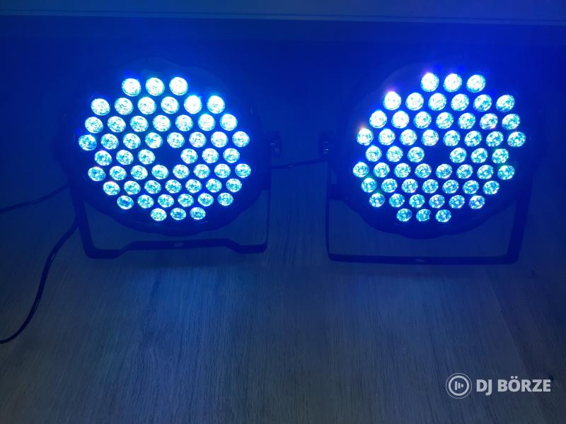 4db rgb par 64 (54 led 3in 1 multichip) beszámítás is(Bp.- Győr)