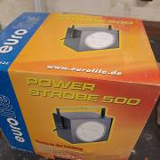 Eurolite Power strobe 500 Stroboszkóp