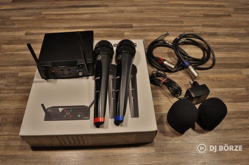 AKG WMS 40 MINI PRO 2 vezeték nélküli mikrofon szett