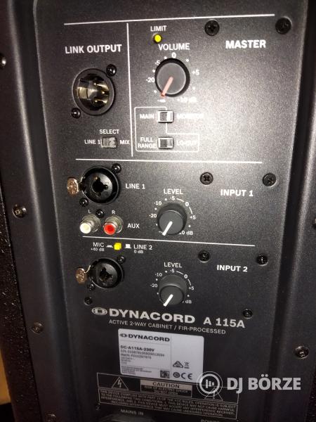 Dynacord A 115 a aktív hangfal (Új!)