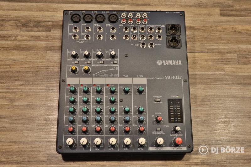 Yamaha MG102C keverő tokkal