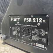 FBT PSR-212M 600W RMS PASSZÍV MONITOR (4DB)