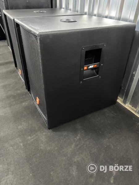JBL JRX118SP 18”-os aktív mélyláda sub párban