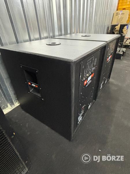 JBL JRX118SP 18”-os aktív mélyláda sub párban