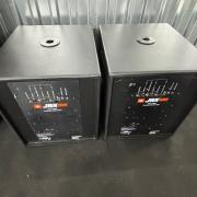 JBL JRX118SP 18”-os aktív mélyláda sub párban