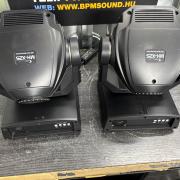 2 db Stairville MH-X25 ledes robotlámpa