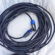 Speakon hangfal kábel eladó 2x1.5mm2  15 méter/kábel