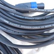 Speakon hangfal kábel eladó 2x1.5mm2  15 méter/kábel