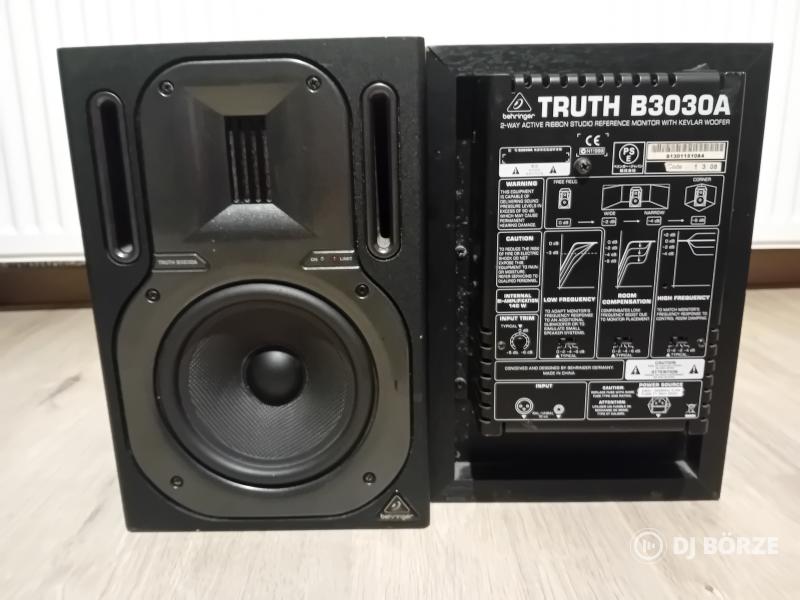 Behringer TRUTH B3030A stúdió monitor(beszámítás is) Szeged - Bp.