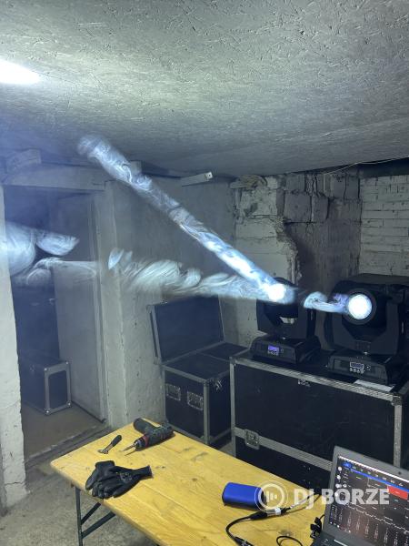 5r Beam, 200W-os robotlámpa + Rack