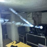 5r Beam, 200W-os robotlámpa + Rack