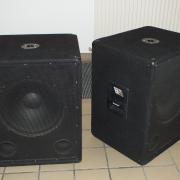 Omnitronic 15" mély hangfal pár