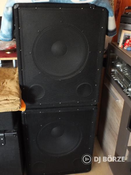Omnitronic 15" mély hangfal pár