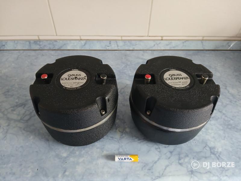 2 colos Gauss HF 4000-,és driverek.