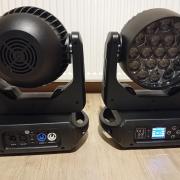 12db van! 19*15w, 4 in 1, RGBW Zoom & Wash robot, Power :350W! (Beszámítás is)