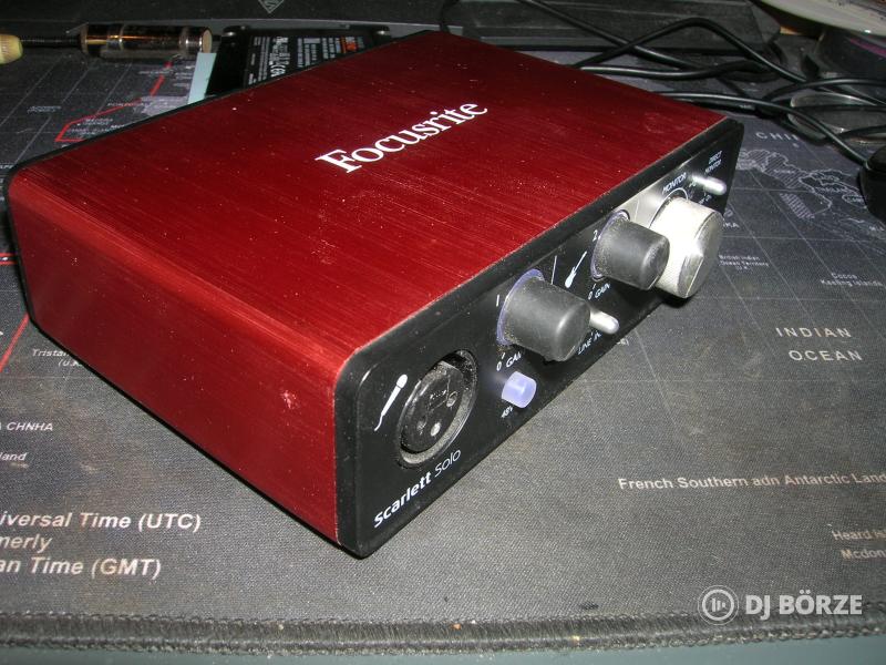 Focusrite – Scarlett Solo 3rd gen USB hangkártya
