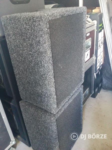 2db épített 12"-os top