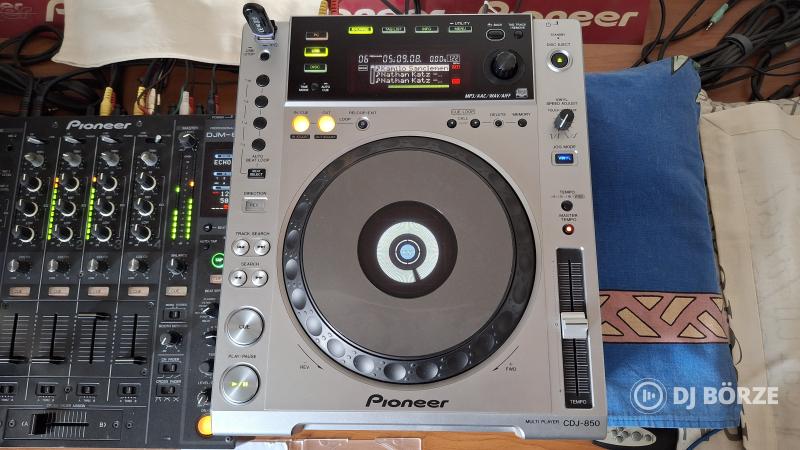 Pioneer CDJ 850 lejátszó pár (2db) CDJ850 CDJ-850