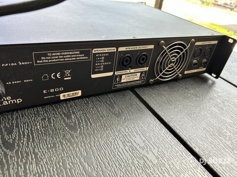 T-amp E800 erősítő, végfok