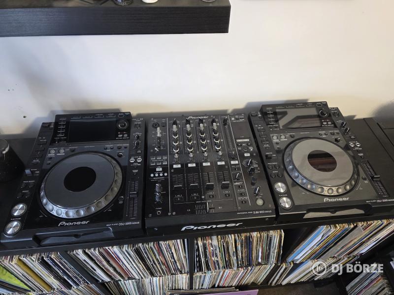 2db cdj2000nxs+djm900nxs+hordtáska
