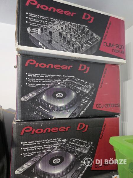 2db cdj2000nxs+djm900nxs+hordtáska
