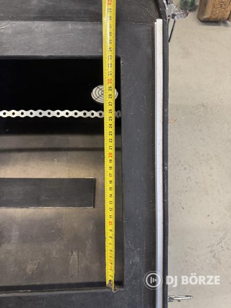 PC DMX vezérlőhöz üres rack