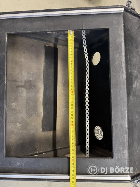 PC DMX vezérlőhöz üres rack