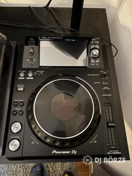 Pioneer XDJ-1000MK2 pár + decksaver