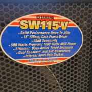 SW115v Yamaha mélyláda