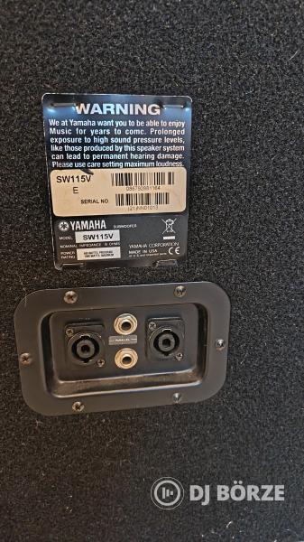 SW115v Yamaha mélyláda