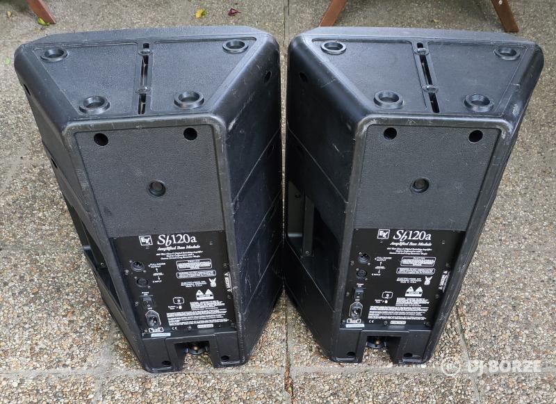 ELECTRO VOICE SB120A aktív subwoofer pár - 400 Watt.