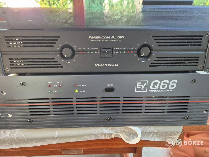 American Audio VLP1500 Electro Voice Q66 végfok