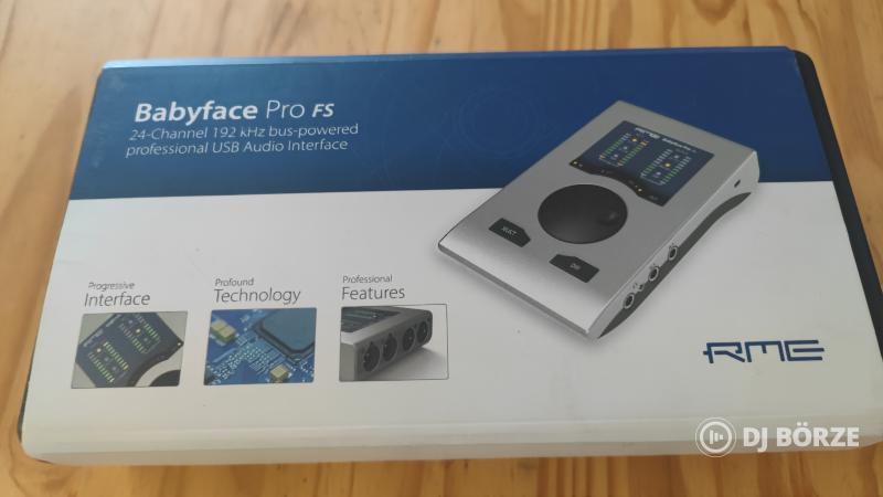 RME Babyface Pro FS hangkártya
