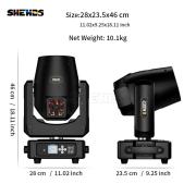 SHEHDS 19x15W Wash, 230W 7r