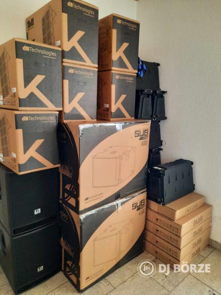 dB Technologies DVA K5, S30, KS10..... új