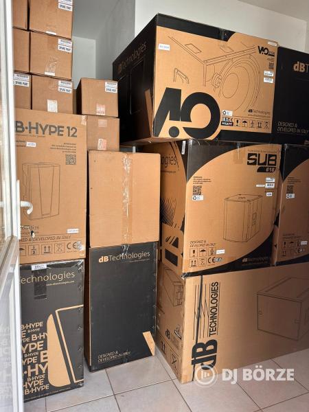 dB Technologies DVA K5, S30, KS10..... új