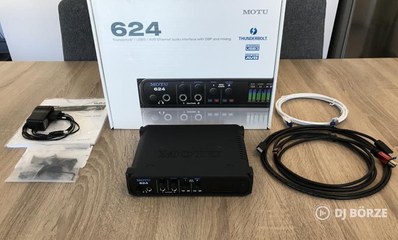 MOTU 624 16x16 USB3 / Thunderbolt / AVB Ethernet Audio Interface with DSP Mixer and Effects