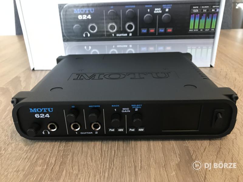 MOTU 624 16x16 USB3 / Thunderbolt / AVB Ethernet Audio Interface with DSP Mixer and Effects