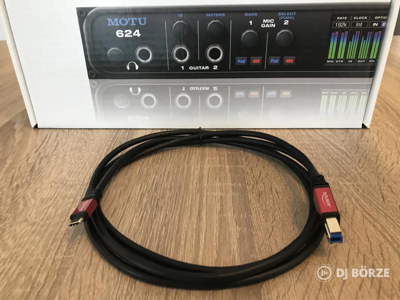 MOTU 624 16x16 USB3 / Thunderbolt / AVB Ethernet Audio Interface with DSP Mixer and Effects