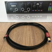 MOTU 624 16x16 USB3 / Thunderbolt / AVB Ethernet Audio Interface with DSP Mixer and Effects