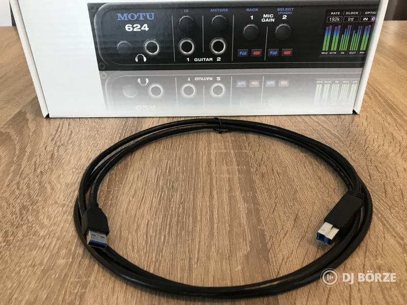 MOTU 624 16x16 USB3 / Thunderbolt / AVB Ethernet Audio Interface with DSP Mixer and Effects