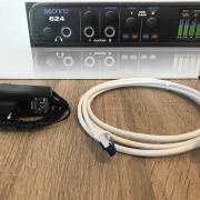 MOTU 624 16x16 USB3 / Thunderbolt / AVB Ethernet Audio Interface with DSP Mixer and Effects